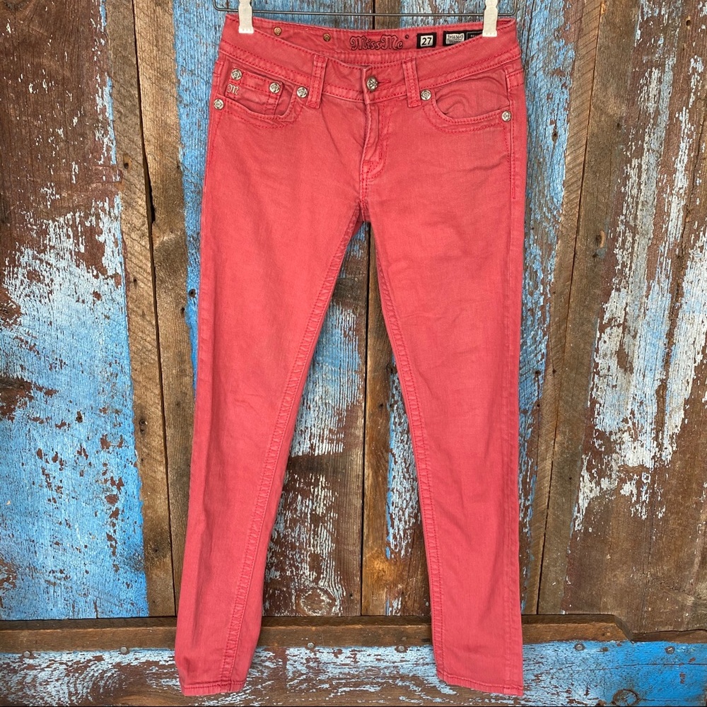Women's Red Jeans